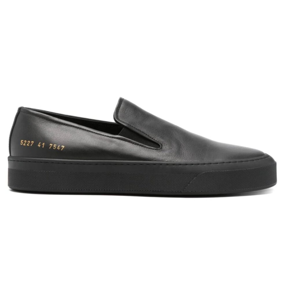 Mens Common Projects,  Slip On Sneakers All Black,  M Size 13